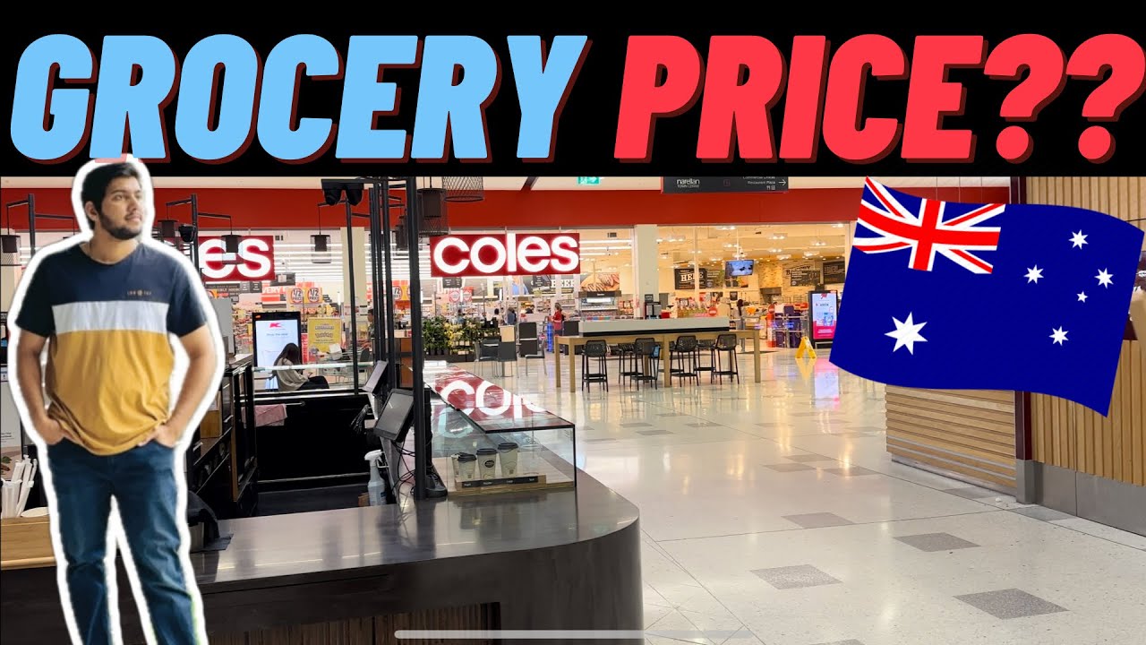 Grocery price in Australia 🇦🇺 coles tour || 2024