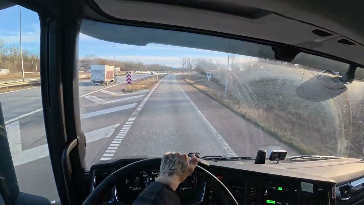 🇩🇰 POV Trucking | Scania G410 | Karlslunde - Charlottenlund (4K HD)