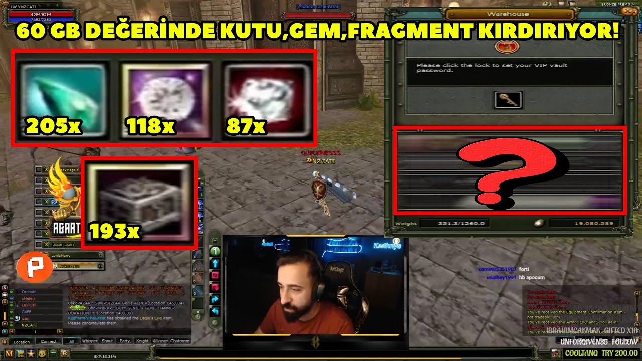 Kaithnys - (Felis) Serverinde Lechery, Draki Box, Forti ve Silver Gem Kırdırıyor ! Knight Online