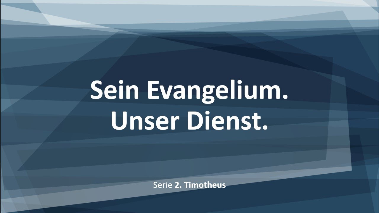 Predigt EFG Graz - Sei stark im Glaubenskampf mit dem Blick auf Jesus (Alex S.) - 2.Tim. 2,1-13