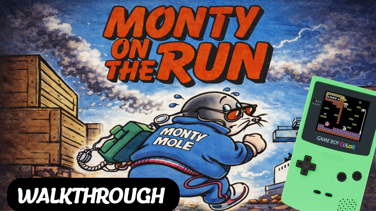 Monty on the Run - Game Boy Color Walkthrough video