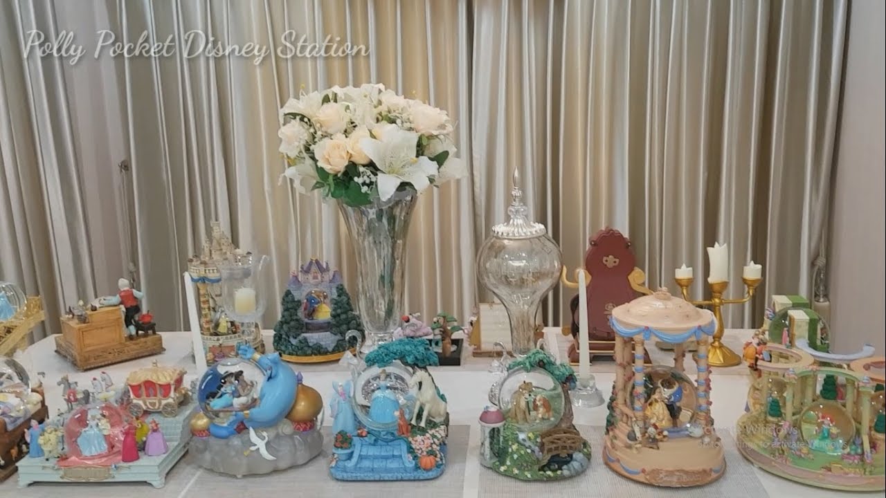 disney snow globe collection !!!