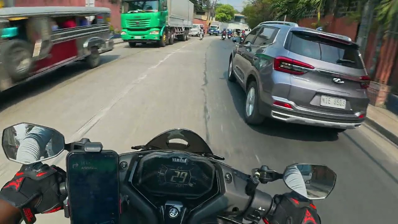Yamaha Aerox V3 POV | (No Talking) | Malabon To Veterans Village, Quezon City 🇵🇭