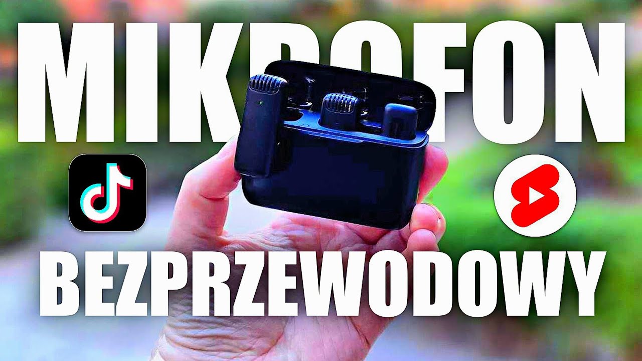 NAJLEPSZY MIKROFON BEZPRZEWODOWY DO TELEFONU na USB-C! Do TikToka, YT i innych filmów! Ulanzi J12