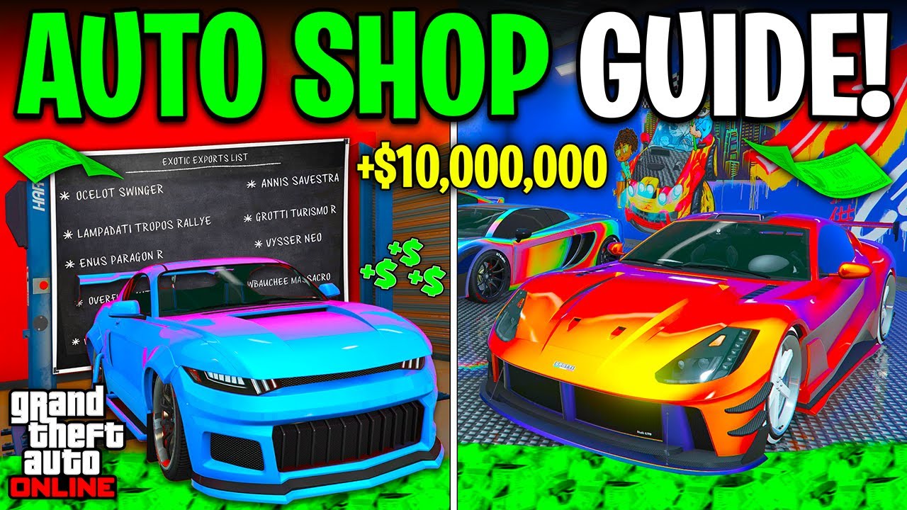GTA Online AUTO SHOP Business Money Guide | Make MILLIONS SOLO 2026