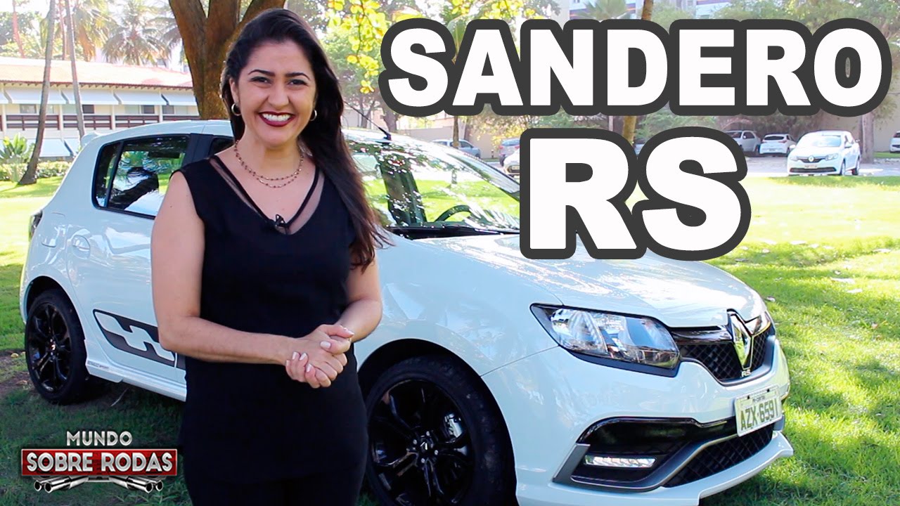 Test Drive Renault Sandero RS Esportivo em Detalhes