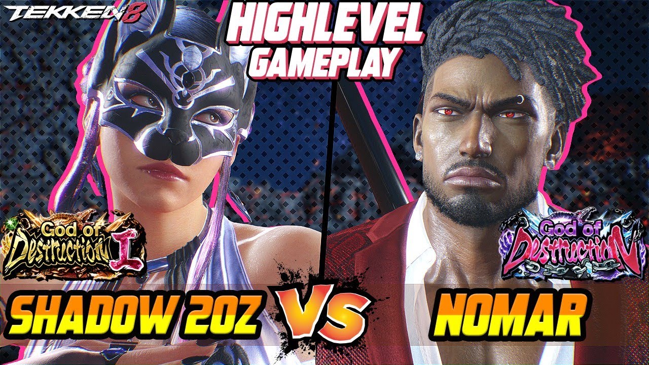 Tekken 8 &ndash; Shadow 20z (#1 Ranked ZAFINA) vs NOMAR (EDDY) &ndash; T8 High Level Gameplay