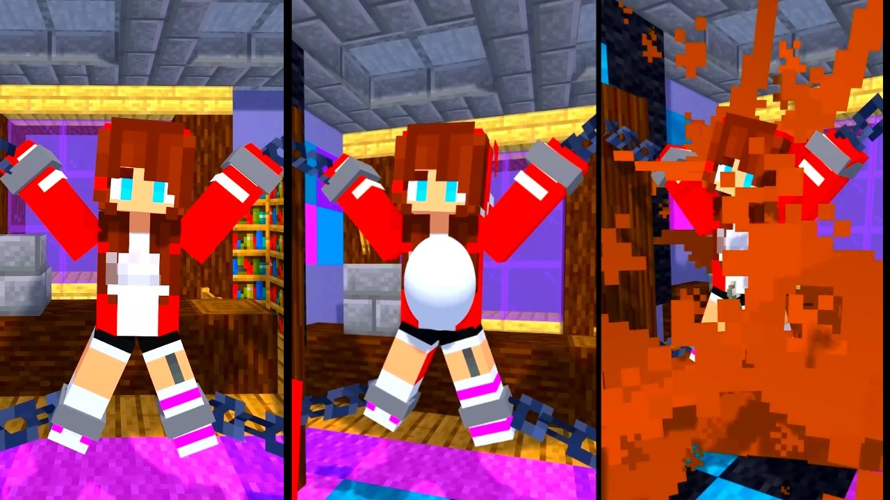 HELP JJ SISTER escape from a KIDNAPPER vs BAD Maizen & JJ |The Dark Twins Minecraft