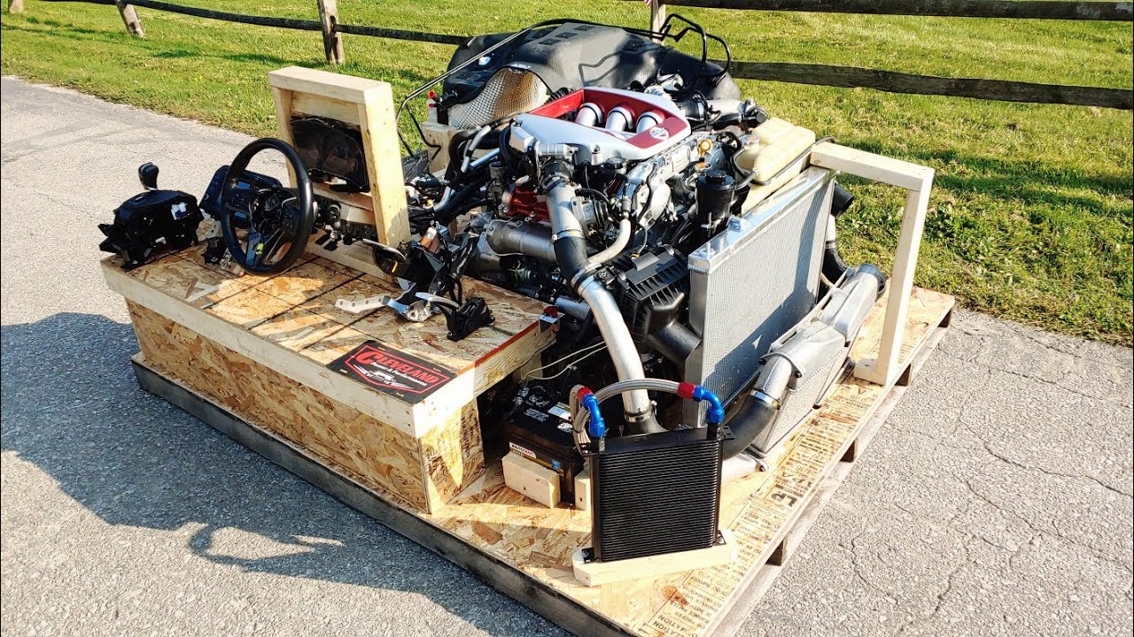 Nissan GT-R R35 ENGINE SWAP
