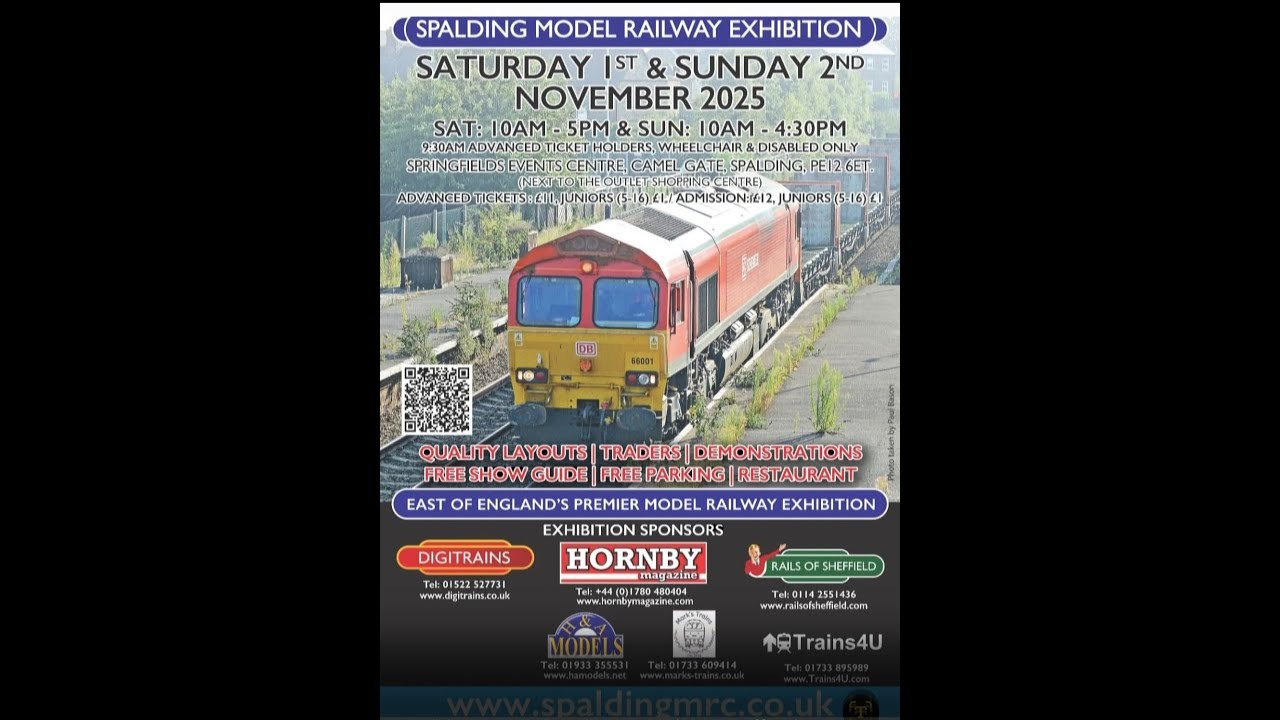Spalding model railway exhibition 2025