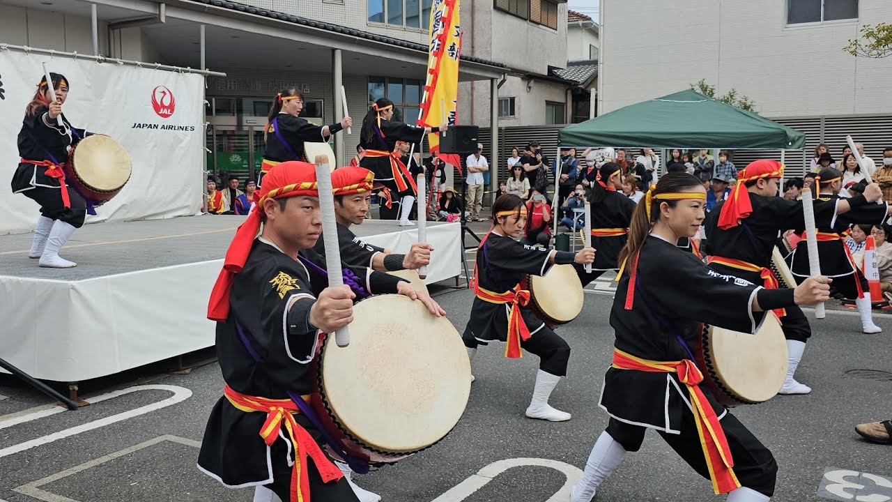 国頭サバクイ①  2025.04.20 成田太鼓祭   琉球國祭り太鼓