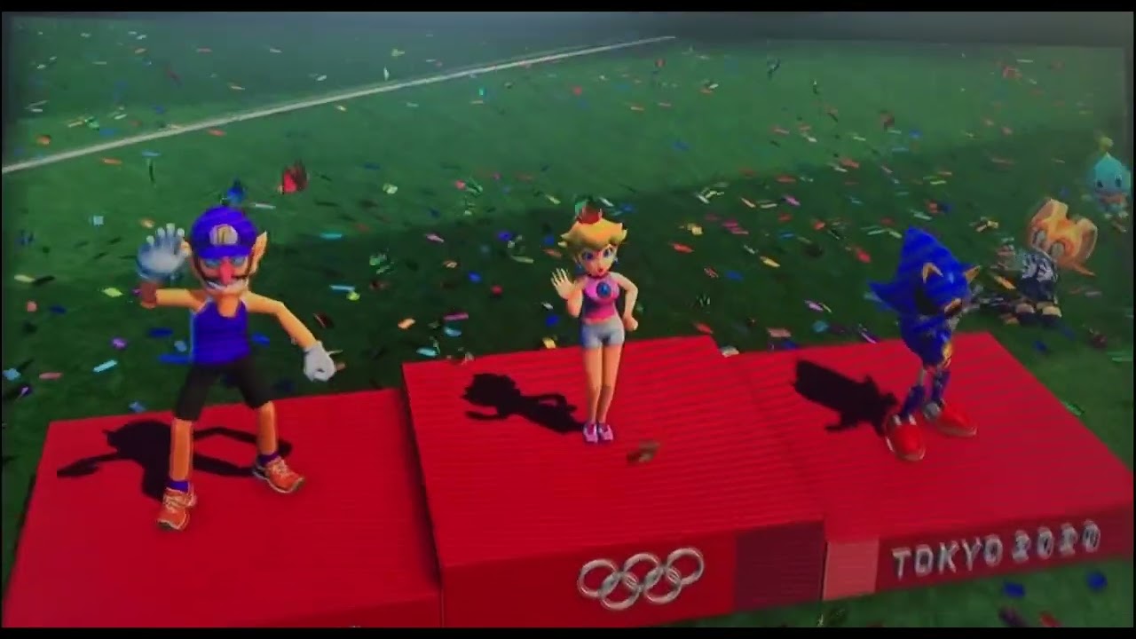 Mario And Sonic At Olympic Games (Tokyo 2020): Prologue and 100m