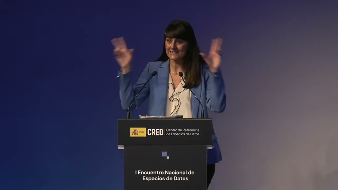 Intervención en el Encuentro Nacional de Datos Sectoriales