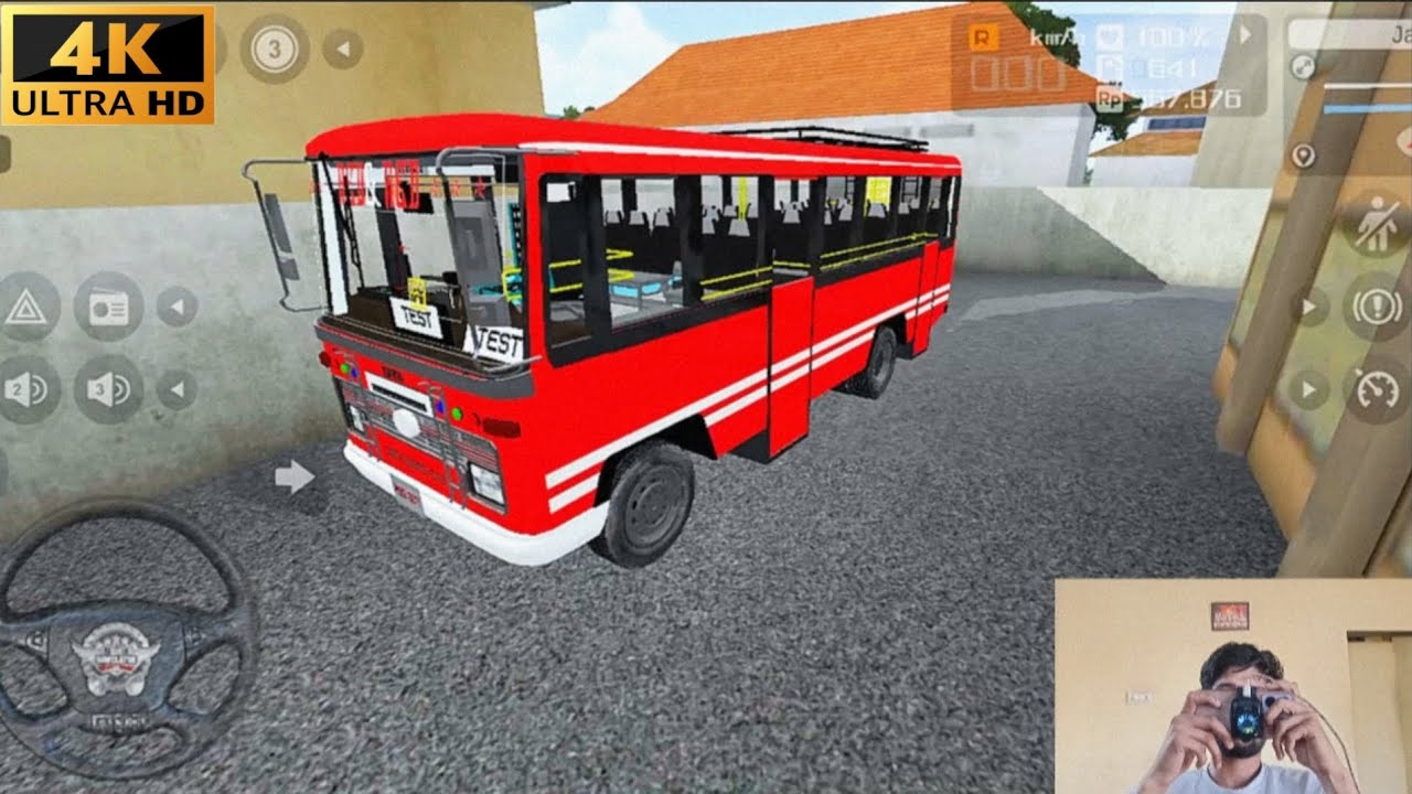 BUS SIMULATOR INDONESIA:- OLD TATA 1510 BUS MOD GAMEPLAY  | DRIVE WITH RATHORE
