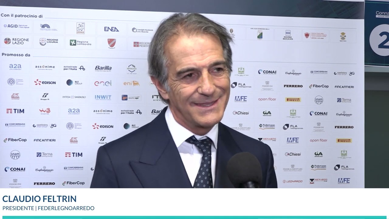 Claudio Feltrin, Presidente di FederlegnoArredo a Connact Annual Meeting 2026