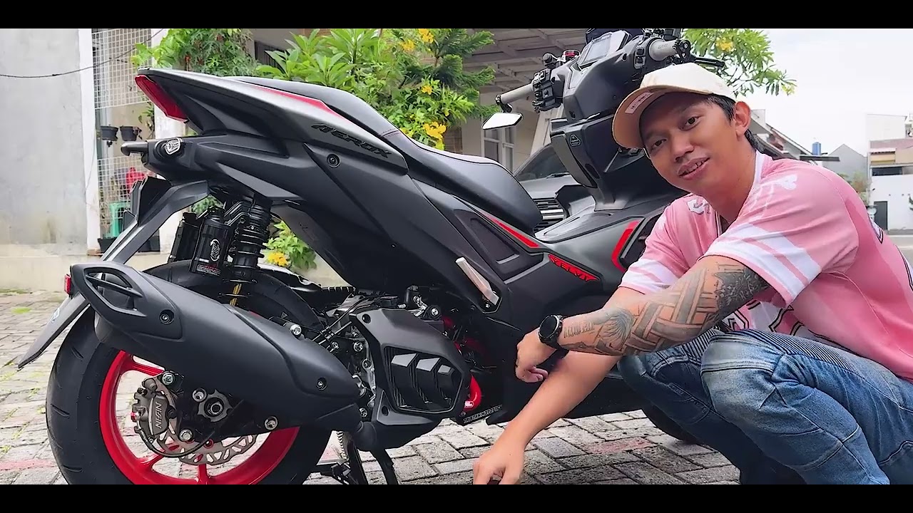 Modifikasi Aerox Alpha Turbo Part 2 - Modal Jajan Shopee aja