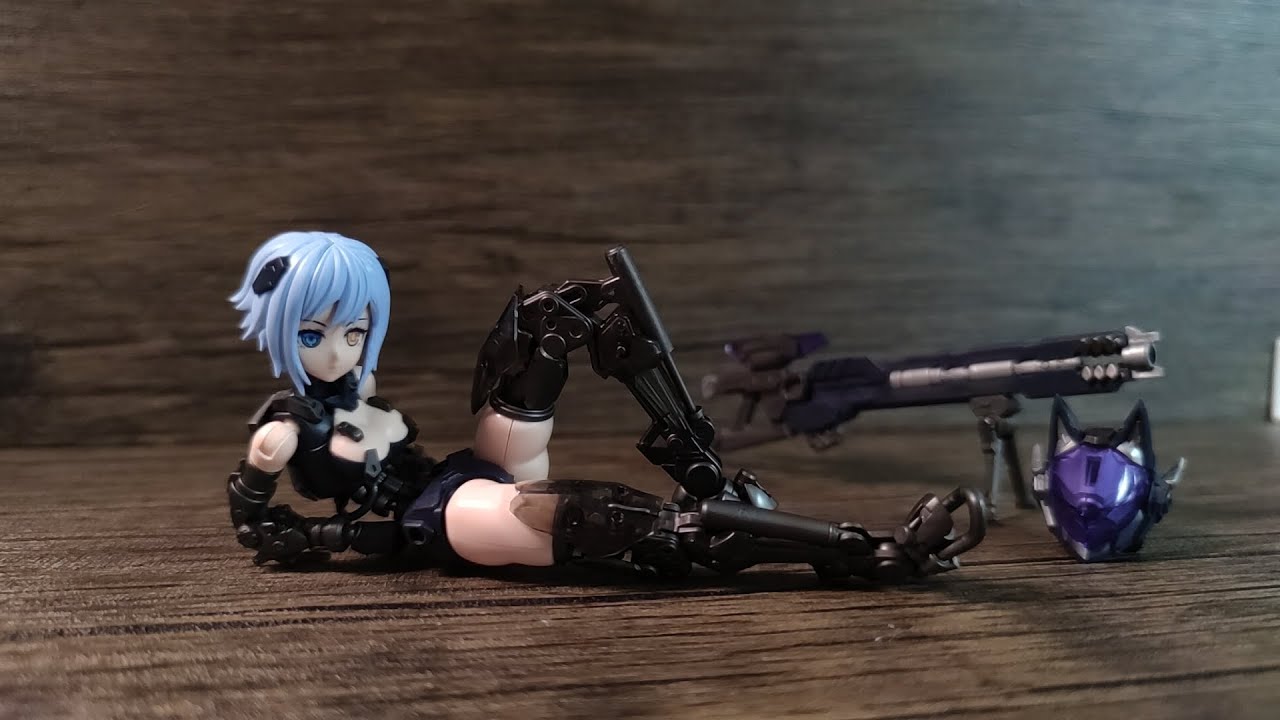 How simple to assemble The F.O.X. (Nuke Matrix Fantasy Girls-Vivienne Hayha） [Stop Motion Animation]
