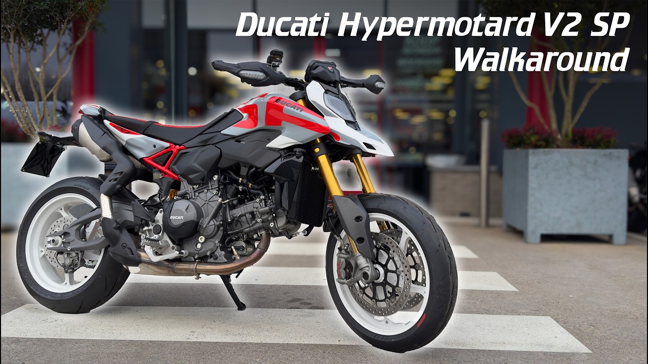 Ducati Hypermotard V2 SP 2026 | Walkaround