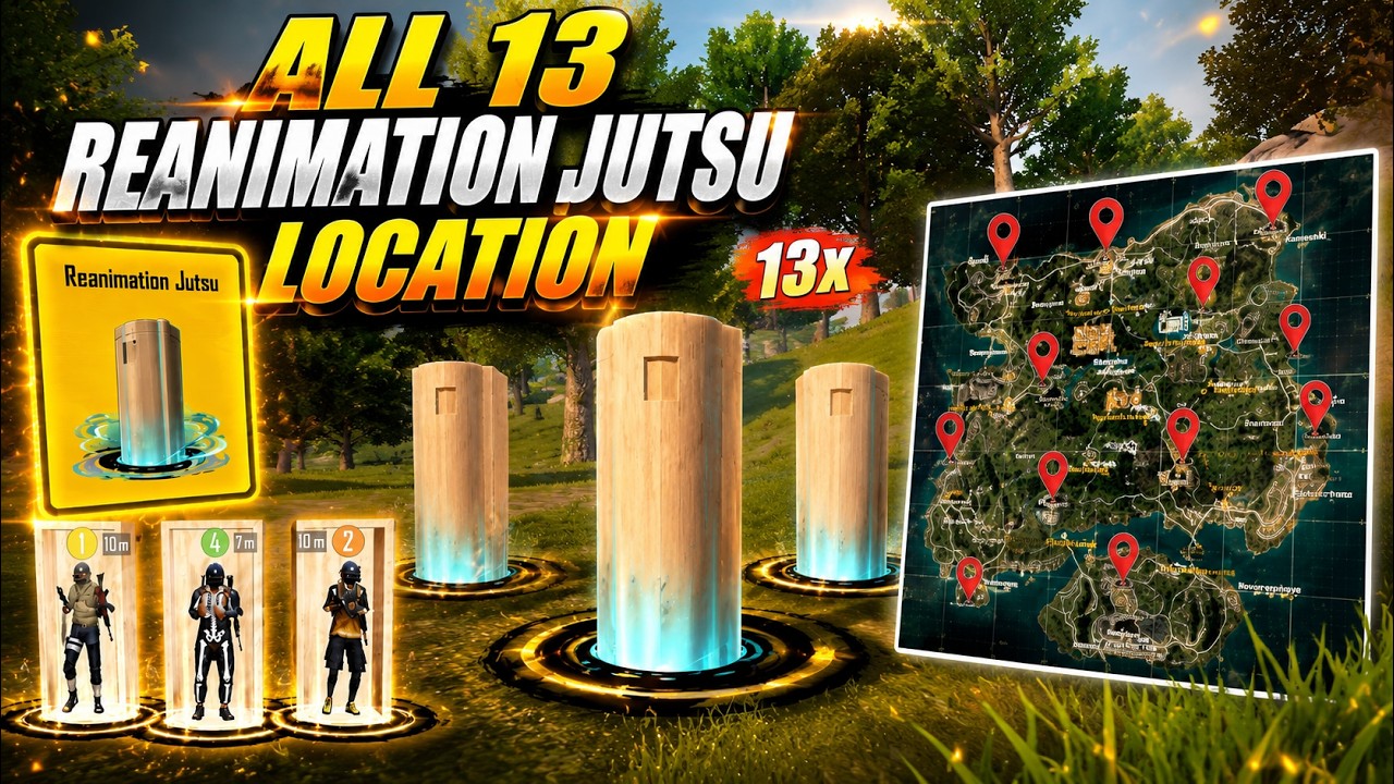 🤯Reanimation Jutsu Secret Locations😱 | 99.9% Players Don't Know These Spots😱All 13 Location Exposed🤯