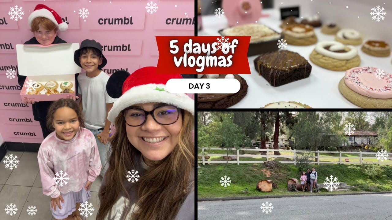 Vlogmas Day 3 | Work From Home Mom Life, Crumbl Cookie Review & Breakfast for Dinner