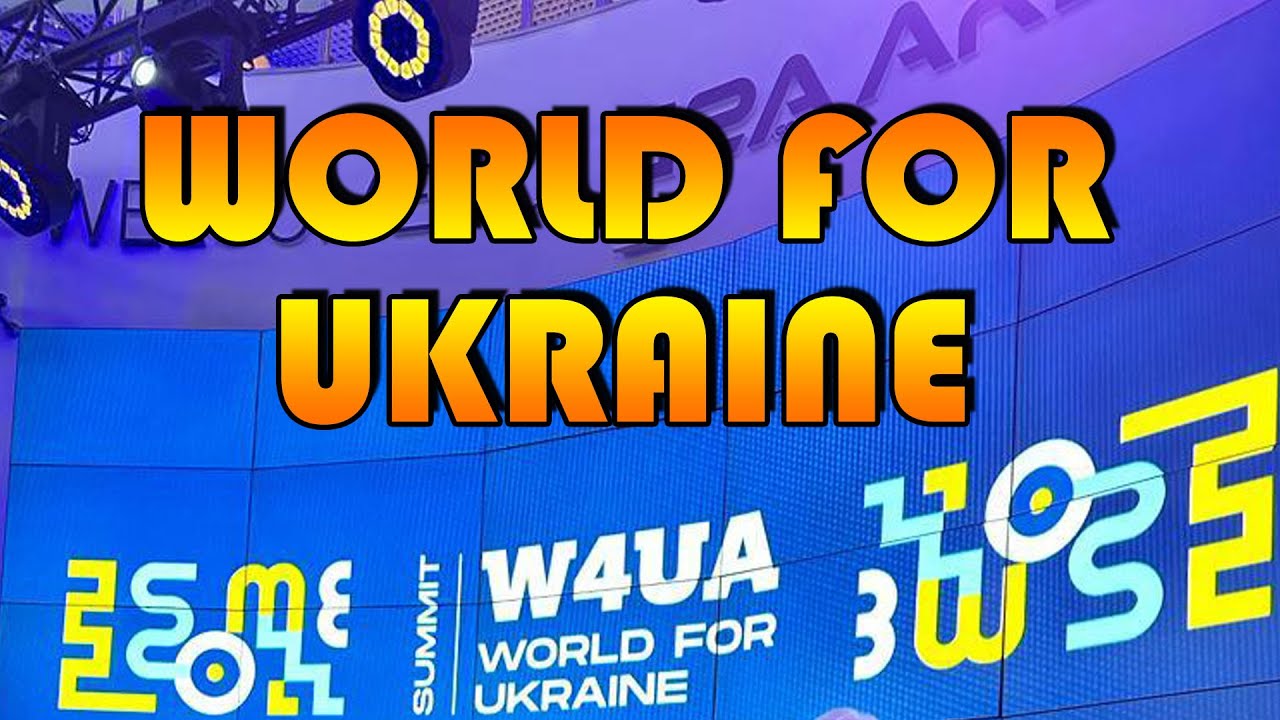 Children Singing for Ukraine at the World for Ukraine Summit (W4UA)