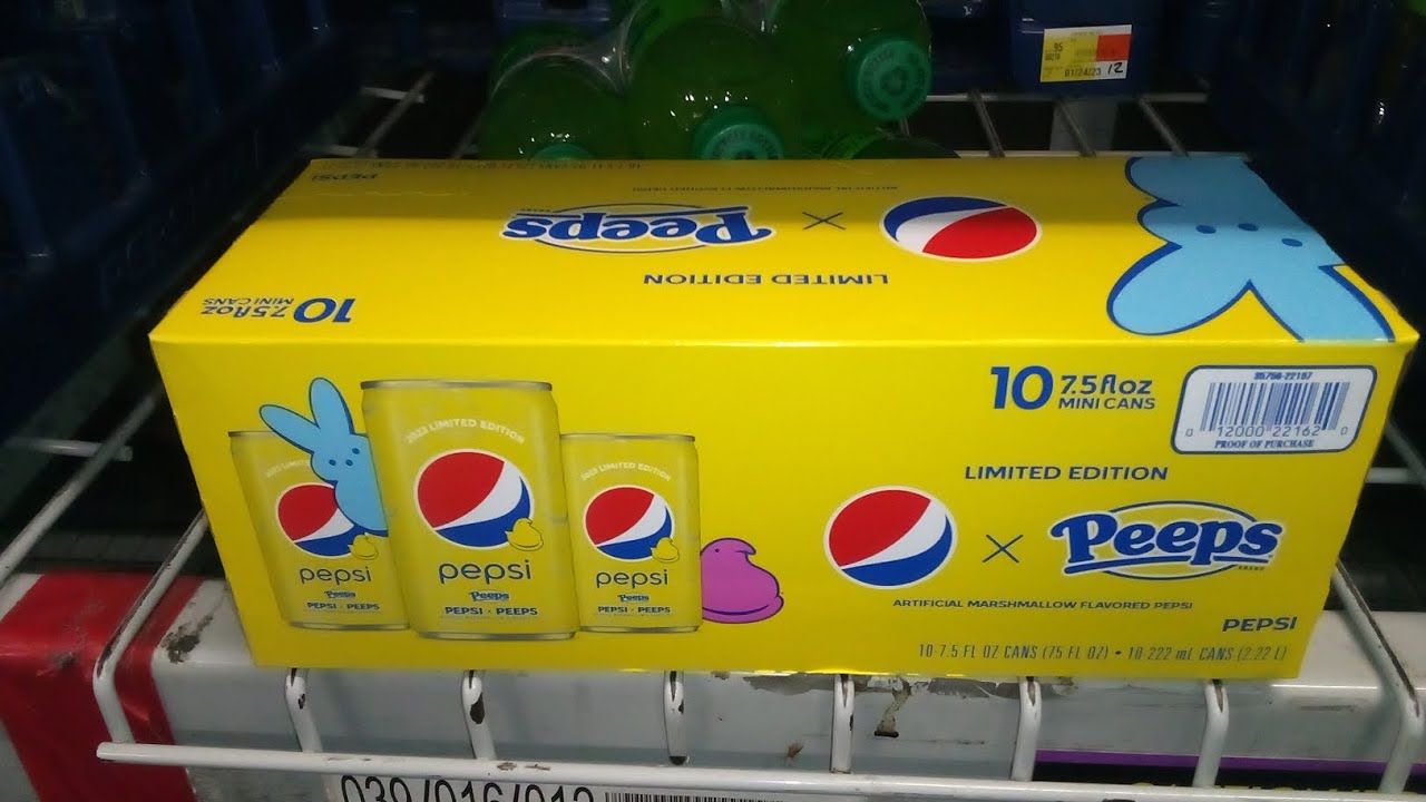 Peep Pepsi Taste Test