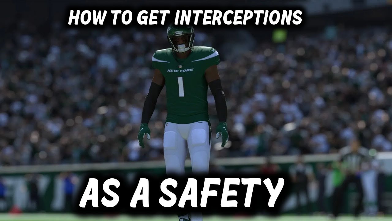 Madden NFL 25 - How To Get Interceptions As A Safety In Career Mode