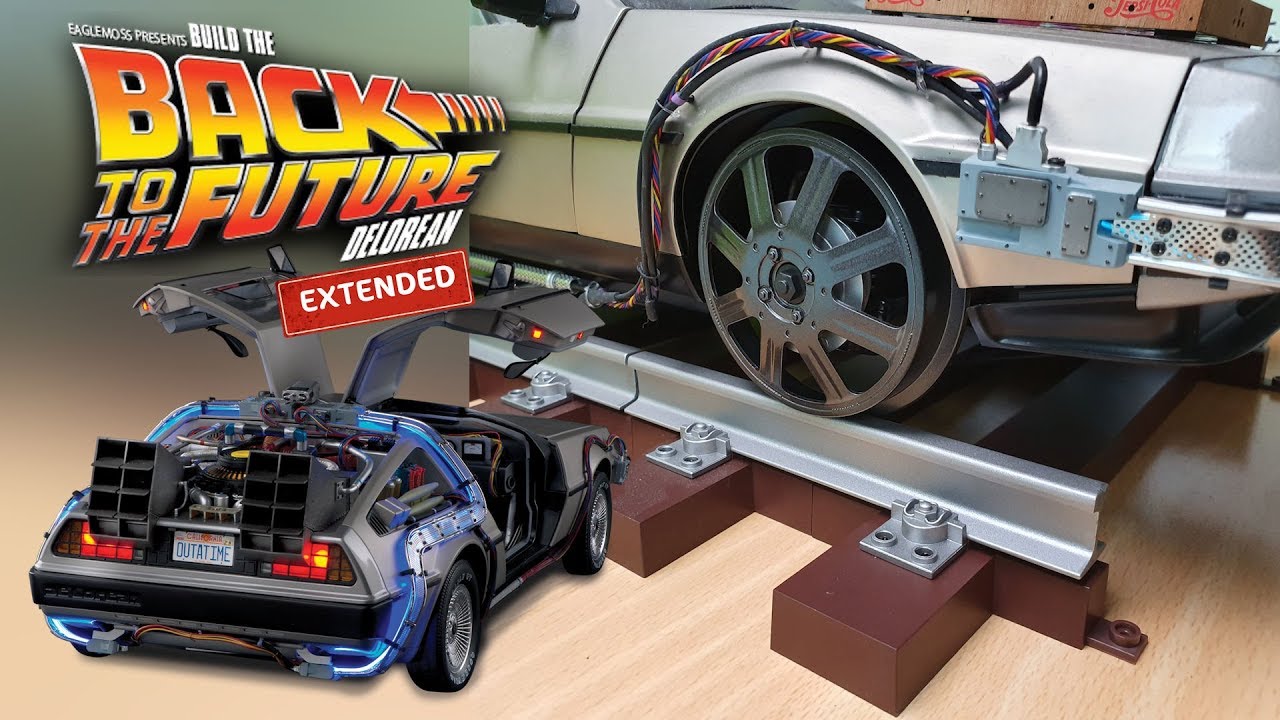 Build the Delorean EXTENDED - Issue 150 - Fitting the First Set of Railroad Wheels