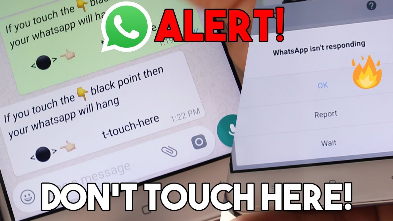 This WhatsApp Message Can Crash Your Phone!! 