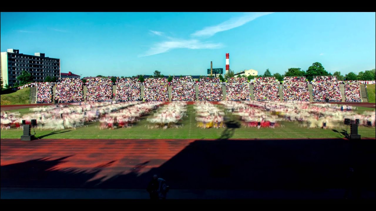 Estonian Dance Celebration 2014 in 1 minute timelapse (4K)