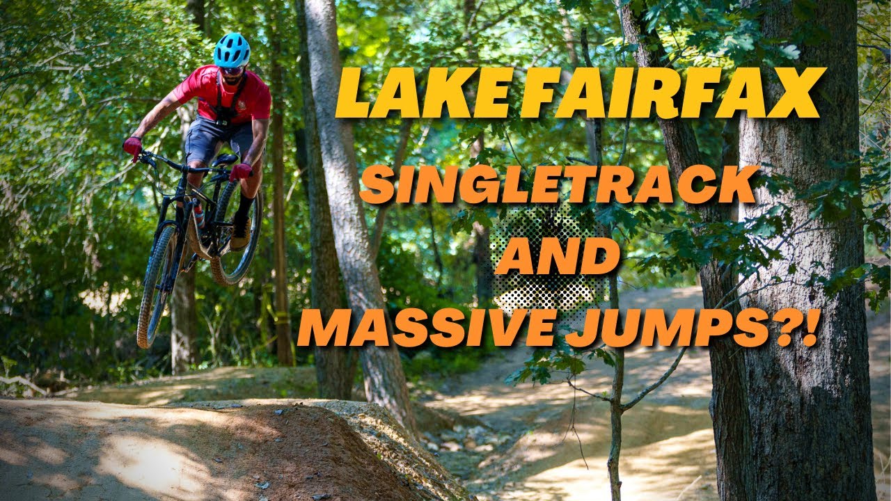 Singletrack, BIG Sends and Even Bigger Crashes at Lake Fairfax