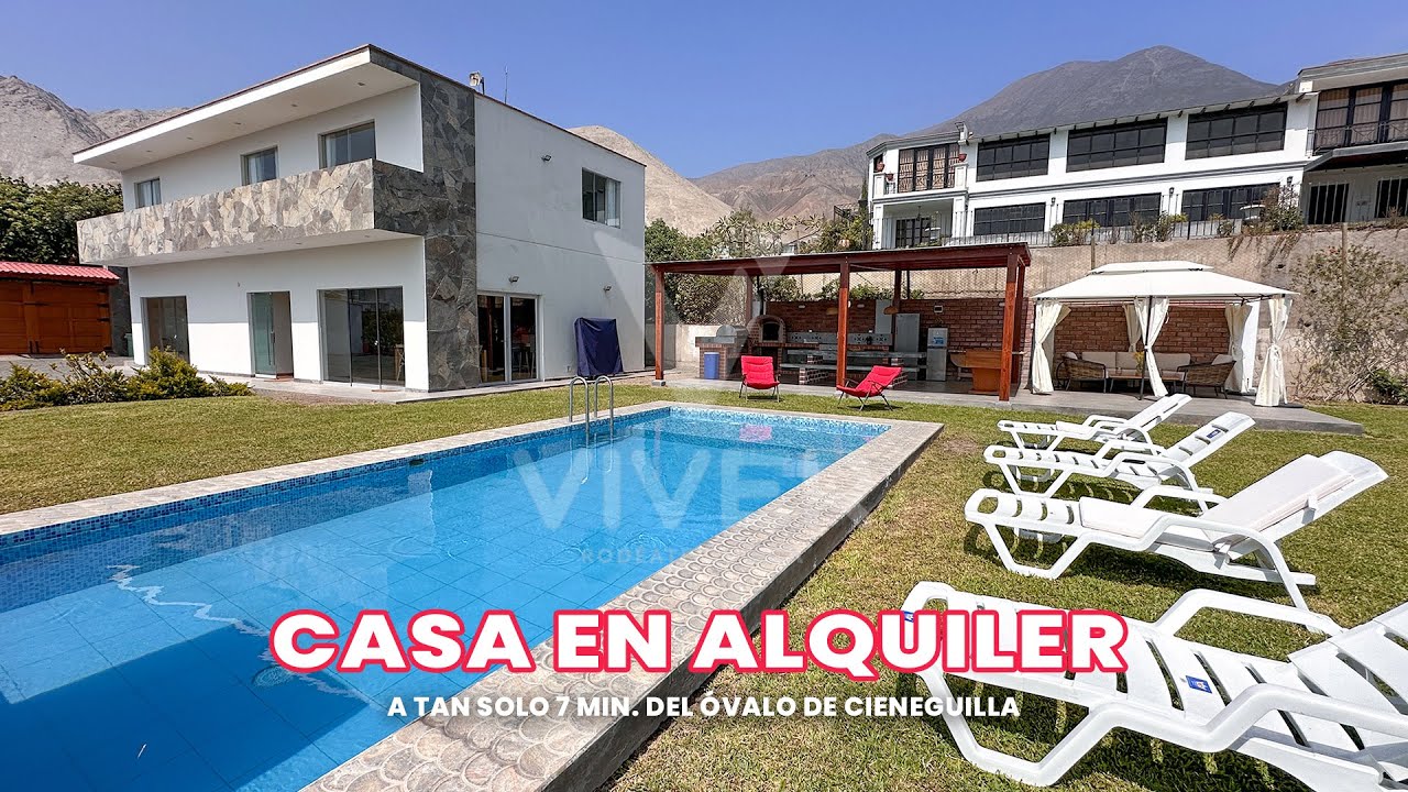 🏡 Alquiler Casa de Campo &ndash; 1,012 m&sup2; de pura tranquilidad en Cieneguilla