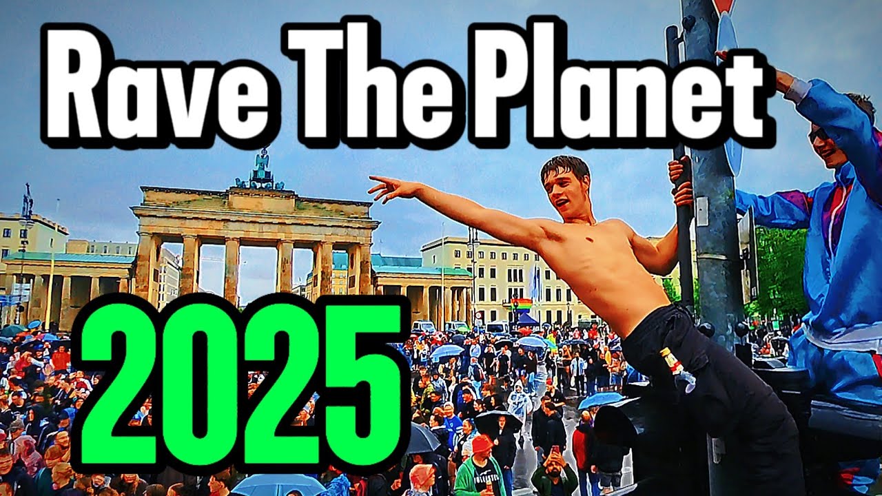 Imagine Love  🇩🇪 Rave the Planet 2025 Berlin | Don’t Miss Europe’s Biggest Techno Parade | テクノ音楽