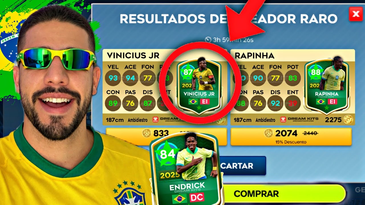 SOLO PUEDO FICHAR CRACKS BRASILEÑOS EN DLS26 🇧🇷🏆🤑 