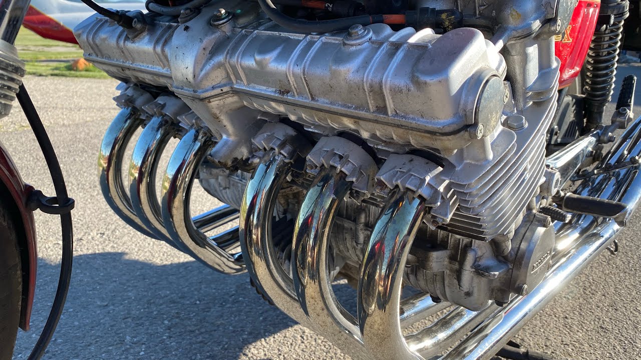 Honda CBX Super Sport inline six-cylinder sound