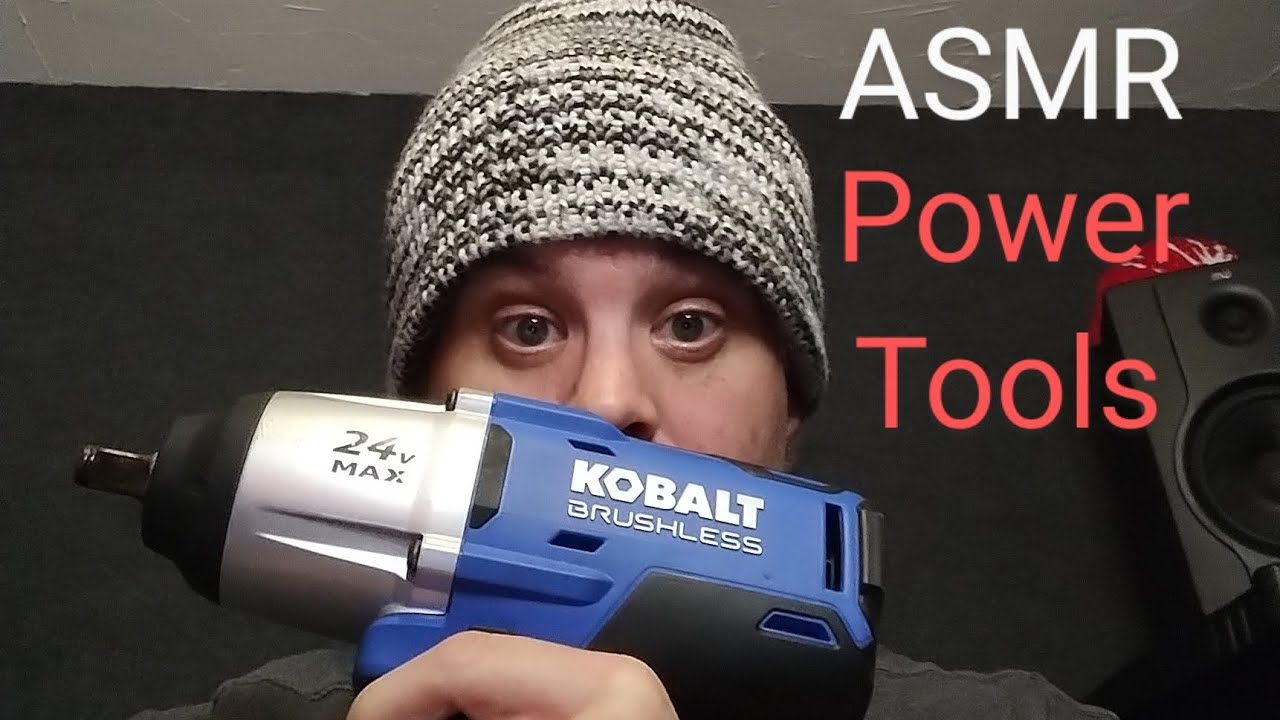 ASMR / Relax With Power Tools (whispering, tapping)