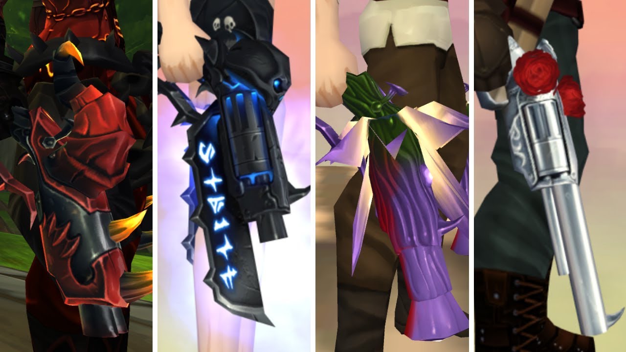 AQ3D Your Guide To EVERY Gun! AdventureQuest 3D
