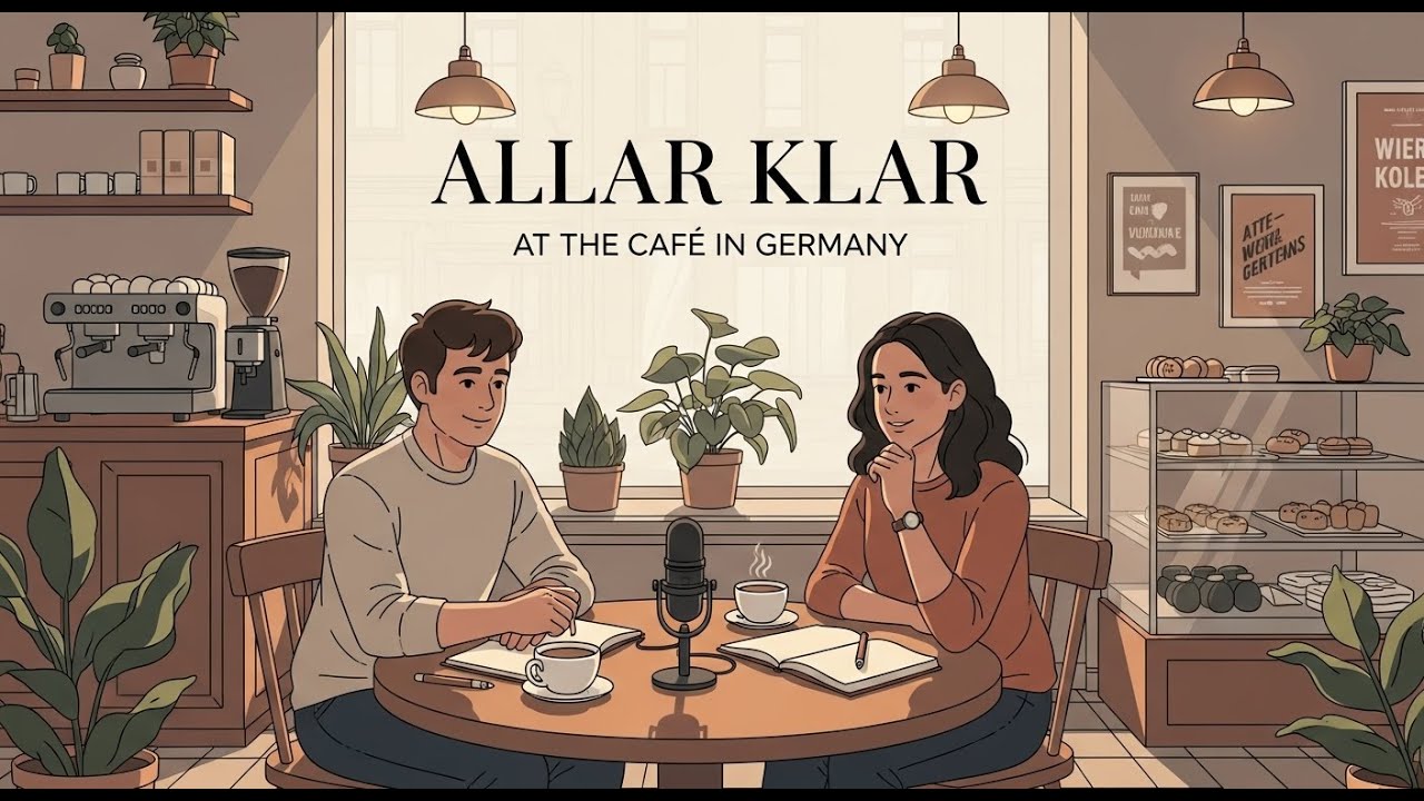 Ordering Coffee in Germany ☕ | Essential German Phrases for Beginners (A1–A2)