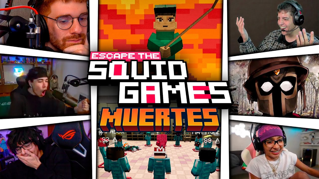 TODAS LAS MUERTES del DÍA 2 en ESCAPE THE SQUID GAMES 🦑 | KARMA PLUS