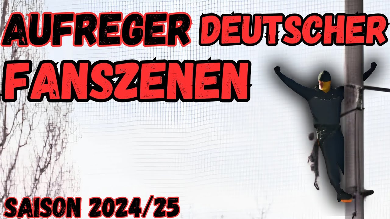 Die größten AUFREGER DEUTSCHER FANSZENEN der Saison 2024/25! (Teil 1)