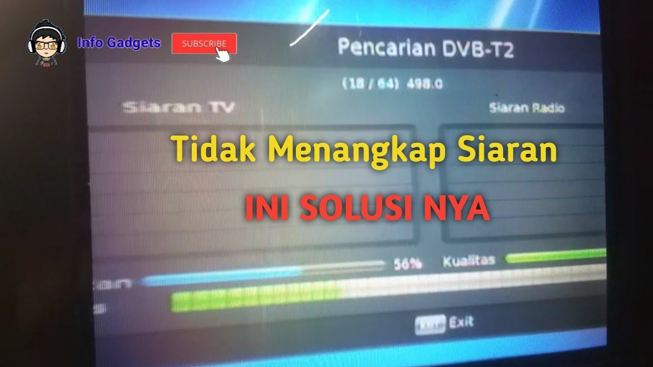 Set Top Box Tidak Bisa Menangkap Siaran