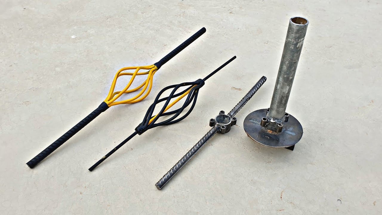 Unique Iron Idea to make Iron Basket . How to make Basket for grill Design