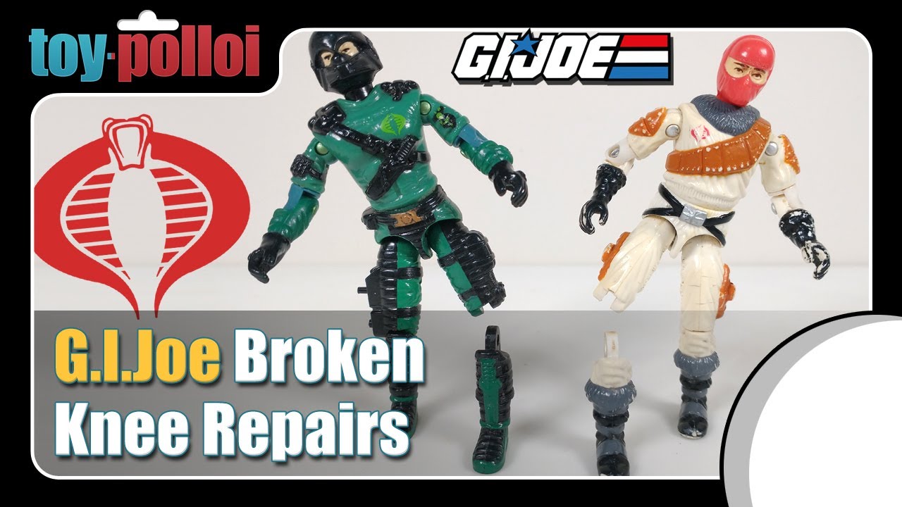 Ремонт сломанного колена в винтажном стиле G.I.Joe — Toy Polloi