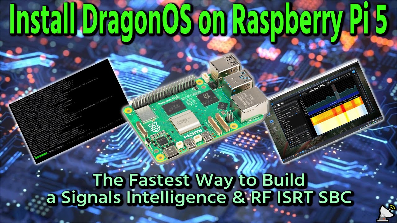 Установка и обновление DragonOS на Rapsberry Pi 5 | Возможности портативной SIGINT