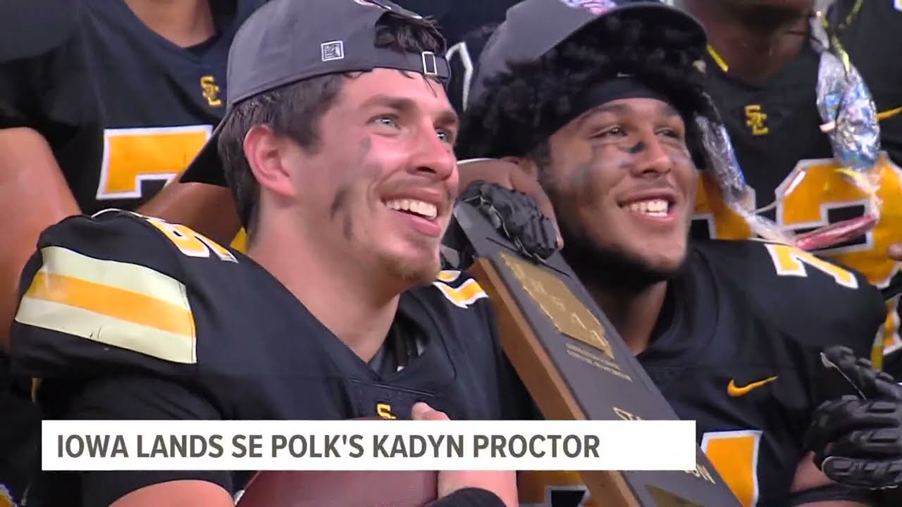 5-star offensive lineman Kadyn Proctor commits to Iowa
