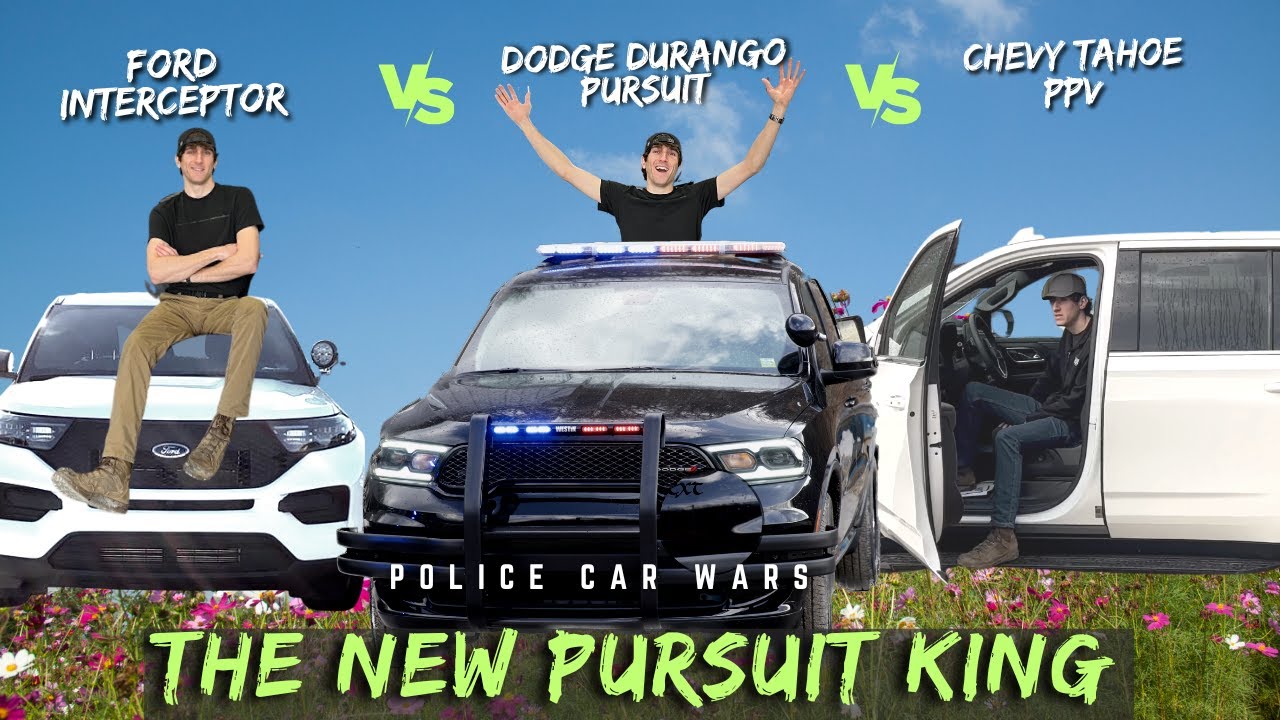 Police Car Wars 2023: Durango vs Tahoe vs Explorer Showdown