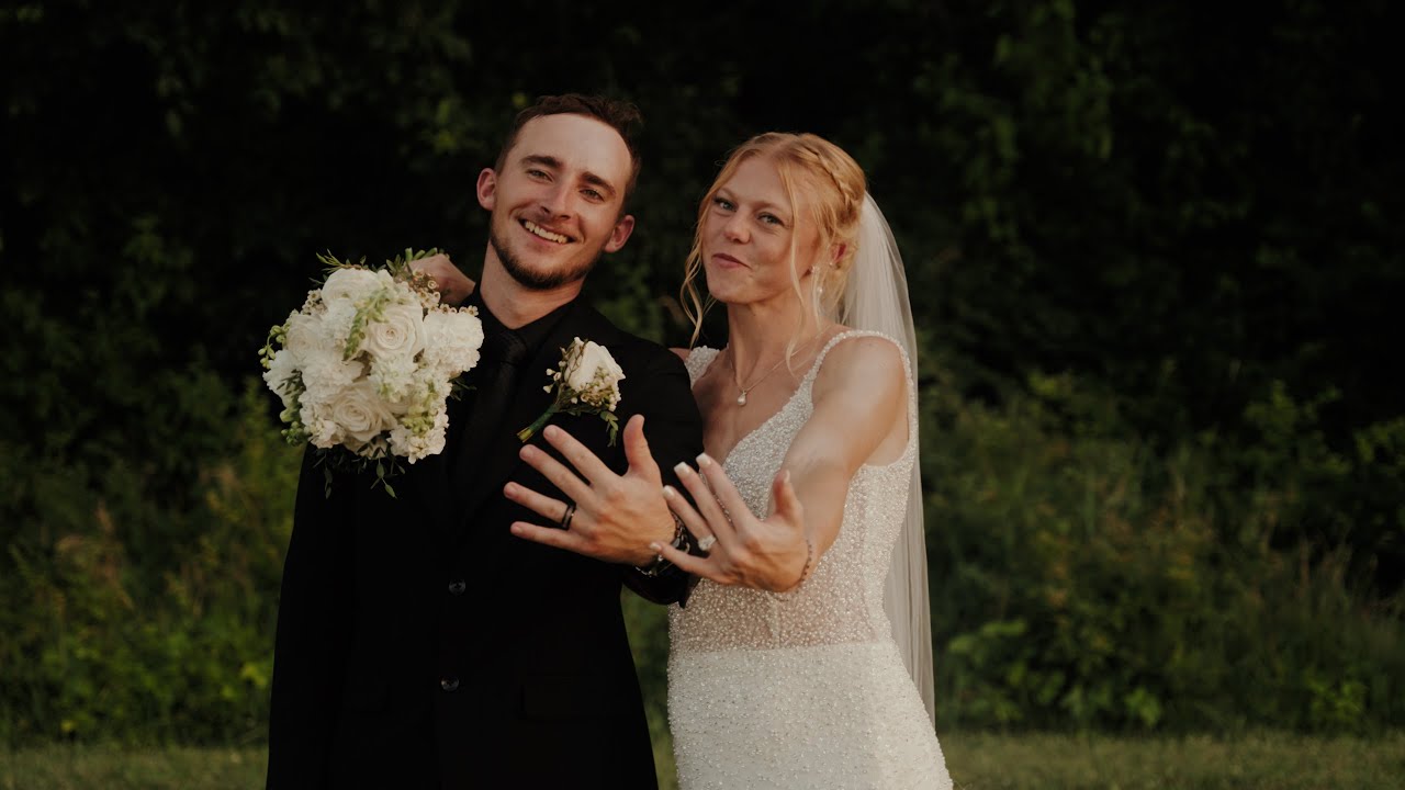 Caroline + Ryan Wedding Film | Lots of Love from a Small Town in Missouri