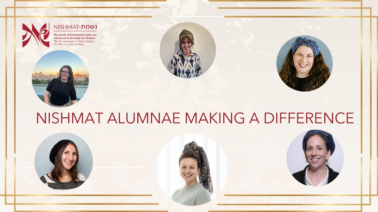 Nishmat Alumnae Making a Difference