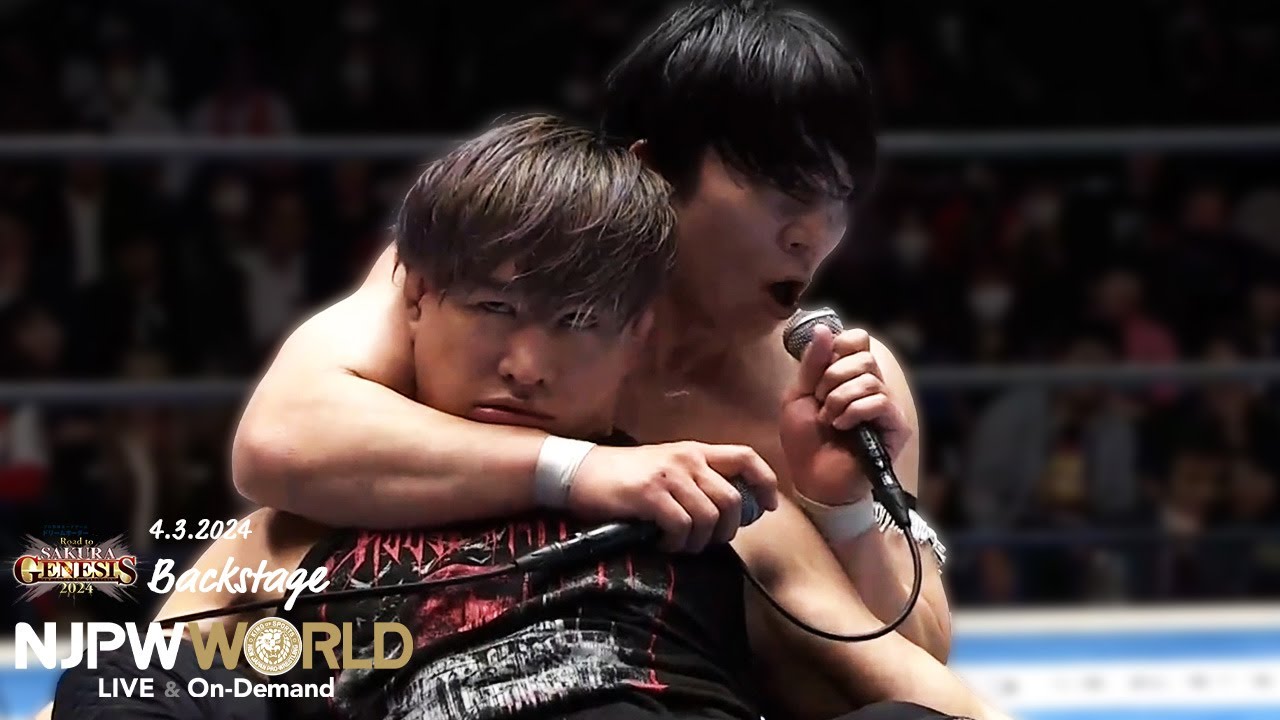 #njSG 6th match Backstage 4/3/24｜Road to SAKURA GENESIS 2024 第6試合 Backstage