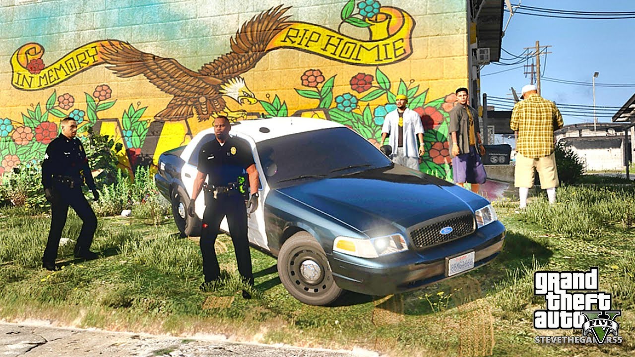 GTA 5 MODS LSPDFR 821 - GANG UNIT PATROL!!! (GTA 5 REAL LIFE PC MOD)